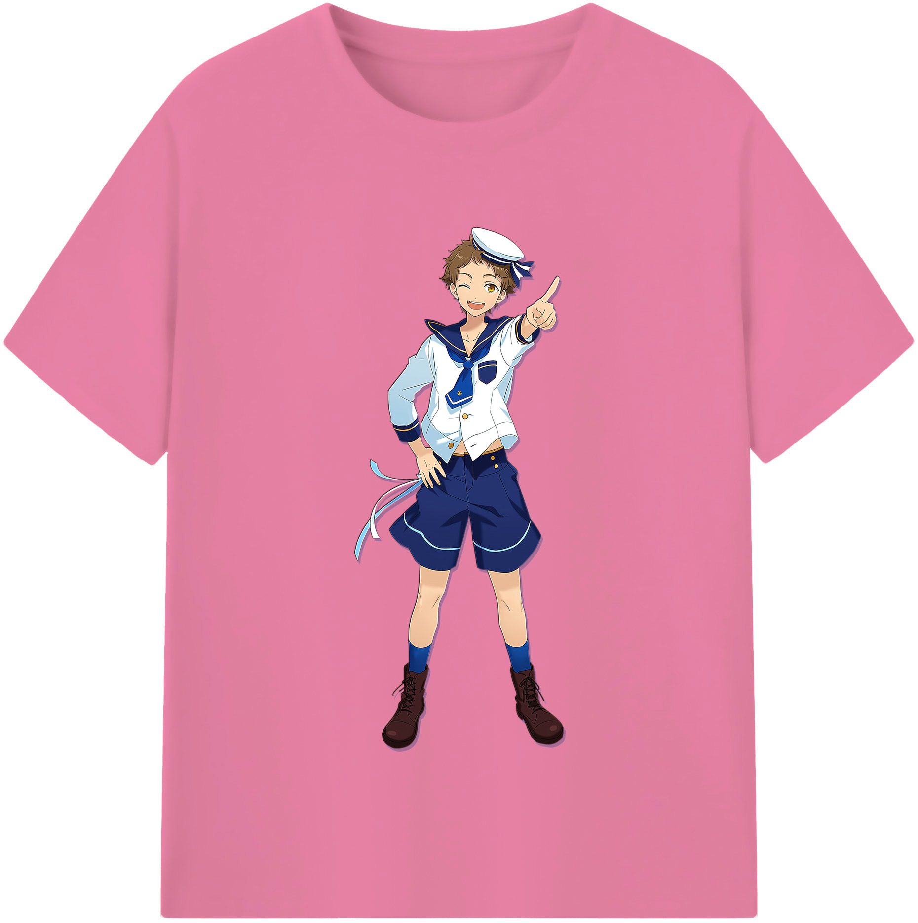 （画像用） あんさんぶるスターズ! Ensemble Stars 綿100％半袖Tシャツ（フロントプリント）